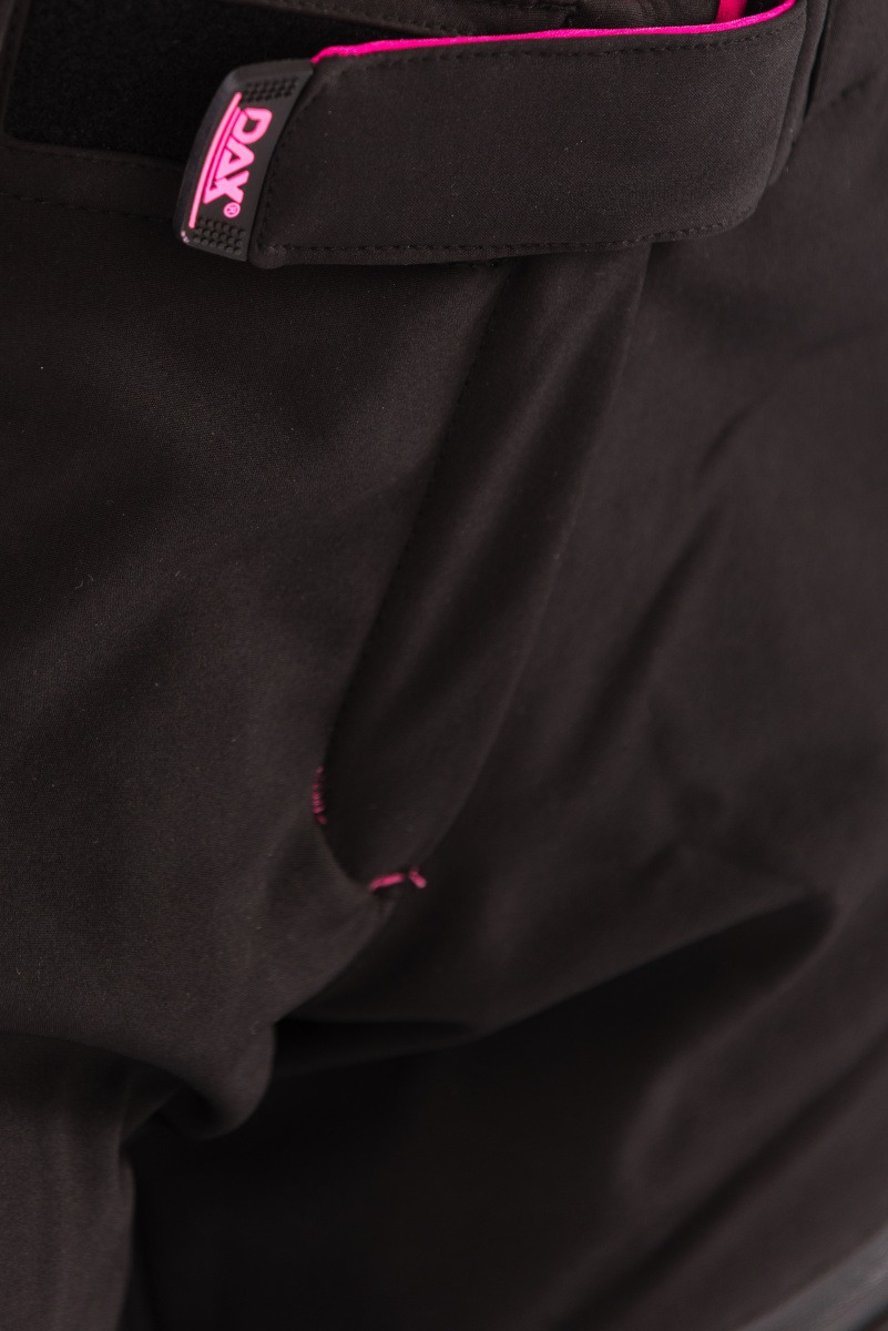 DAX LADY kalhoty M, SoftShell, s chrániči