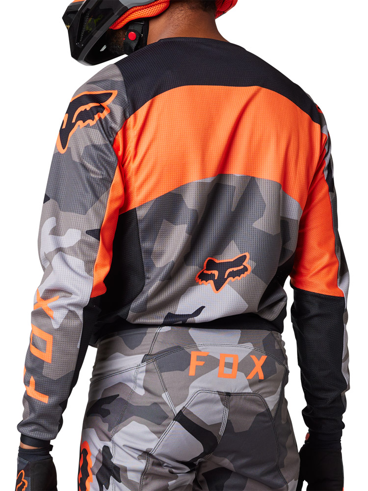 FOX 180 Bnkr Jersey, Grey Camo MX23