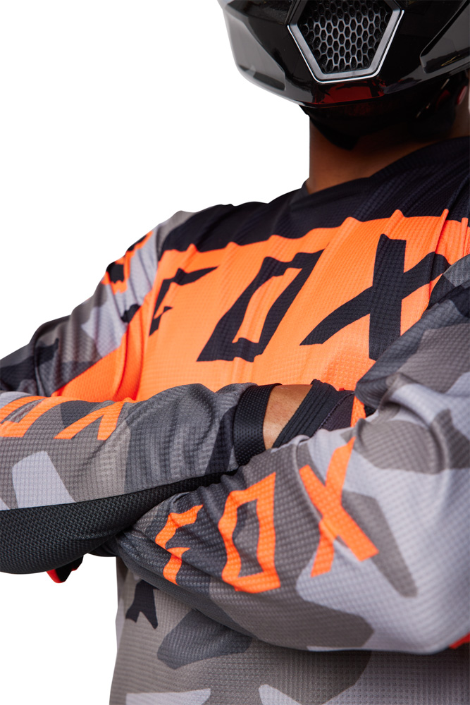 FOX 180 Bnkr Jersey, Grey Camo MX23