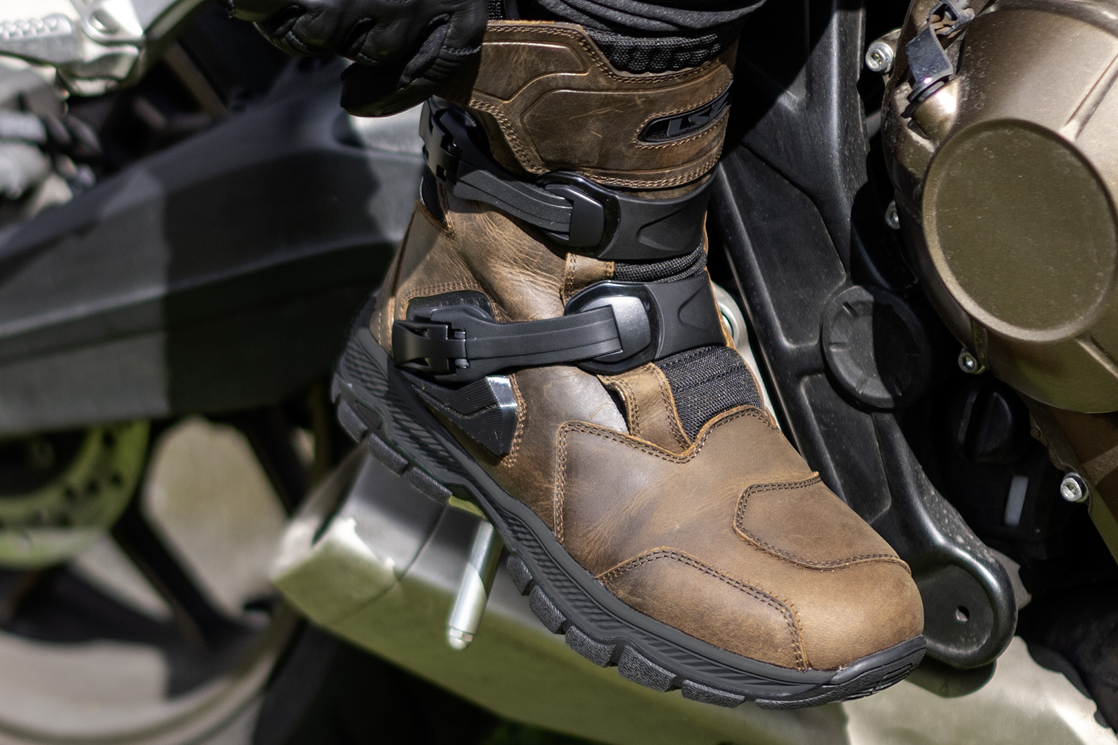 LS2 ADVENTURE MAN BOOTS WP BROWN