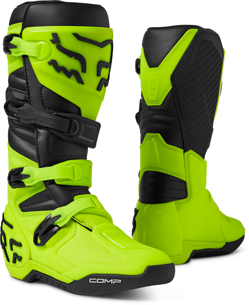 FOX Comp Boot  - 10.5, Fluo Yellow MX23