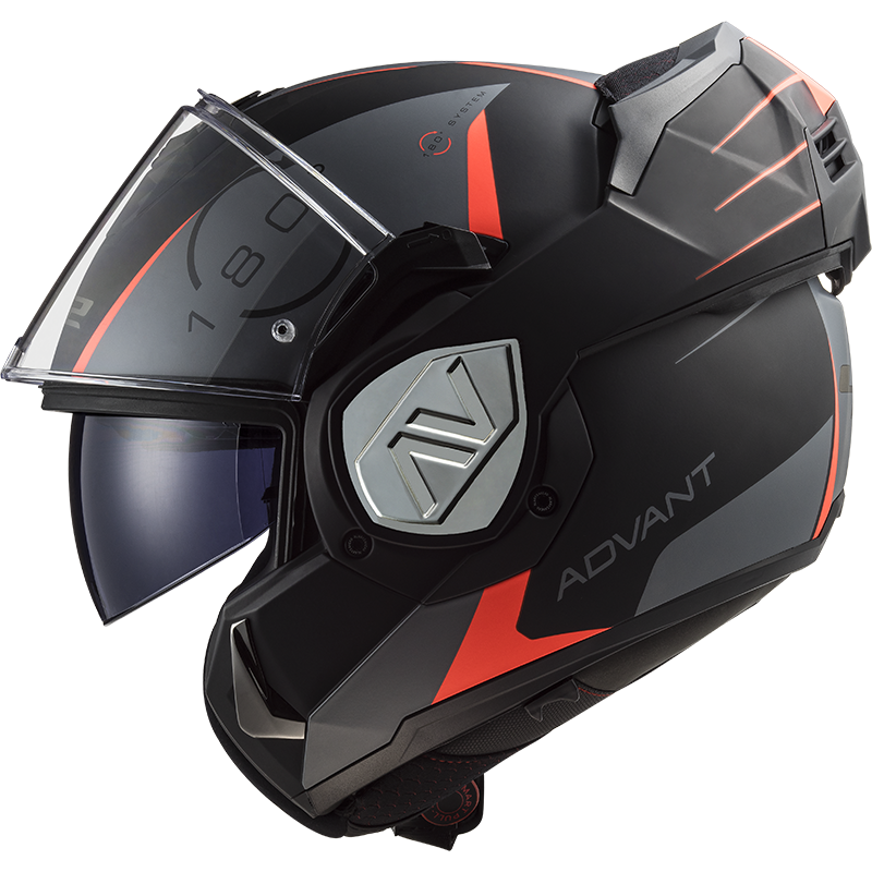 LS2 FF906 ADVANT CODEX MATT BLACK TITANIUM-06 S