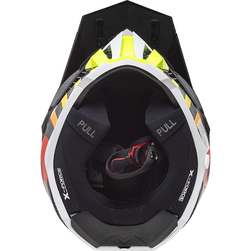 LS2 MX703 C X-FORCE BARRIER H-V YELLOW RED-06 XXL