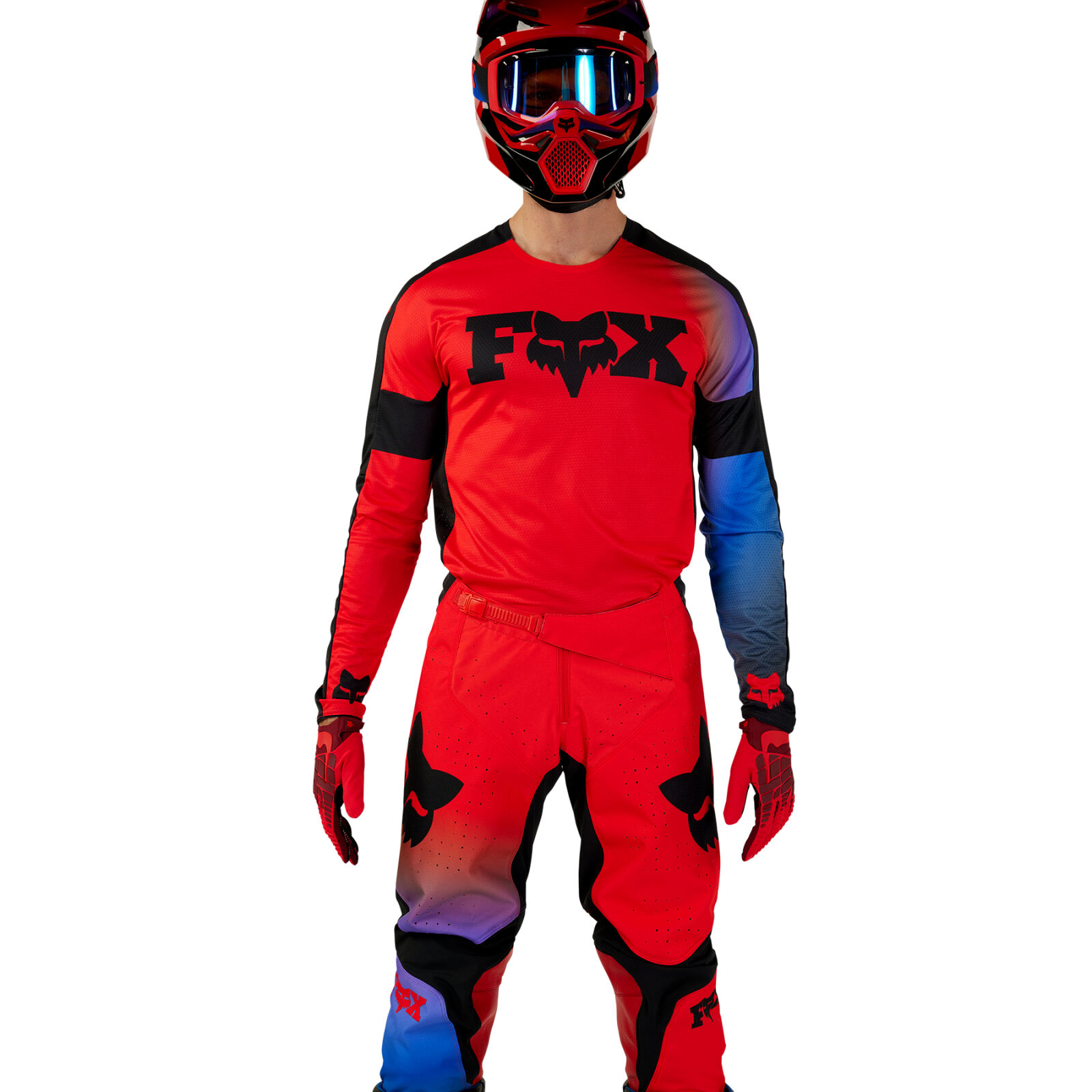 FOX 360 Streak Jersey - S, Fluo RED MX24