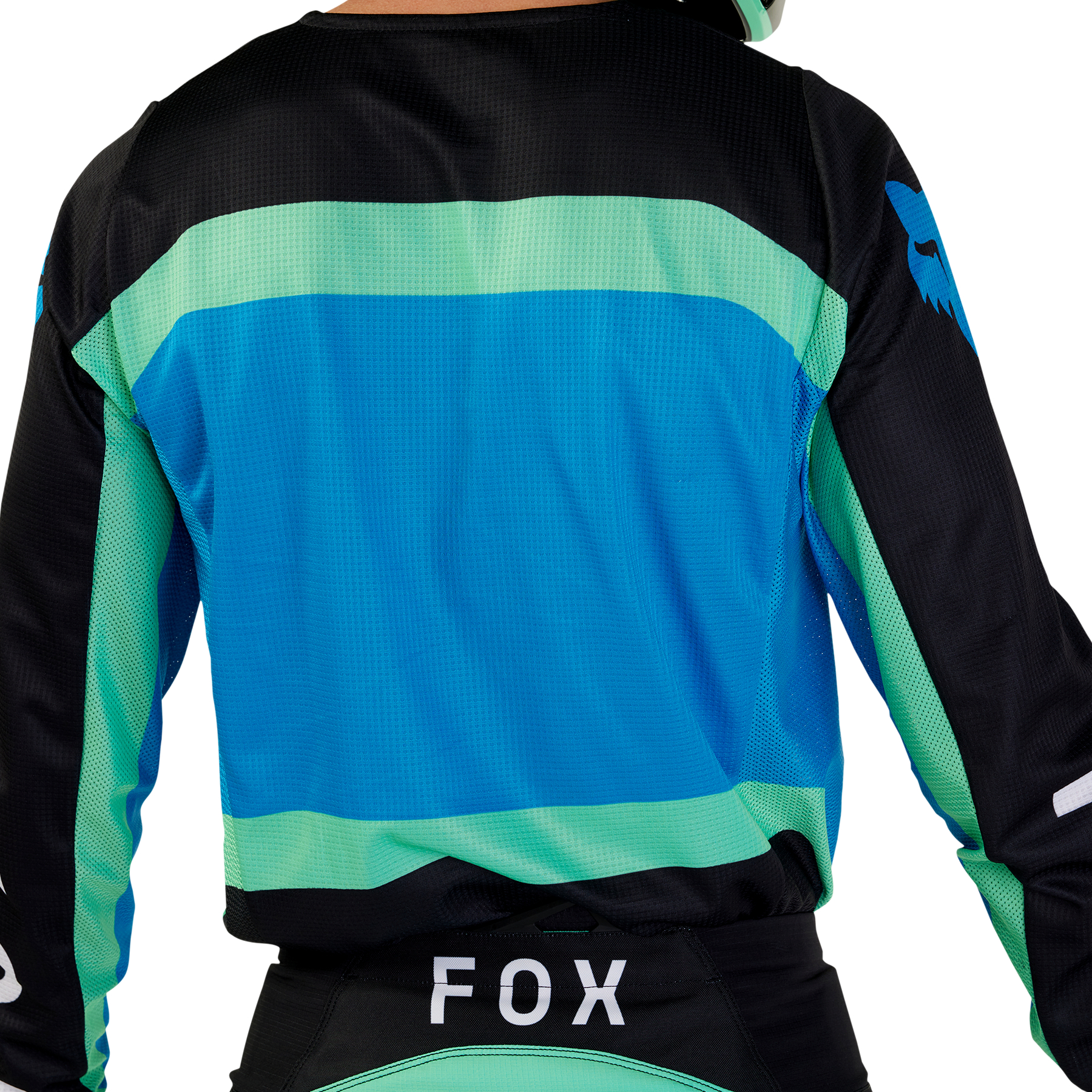 FOX 180 Ballast Jersey - Black/Blue MX24