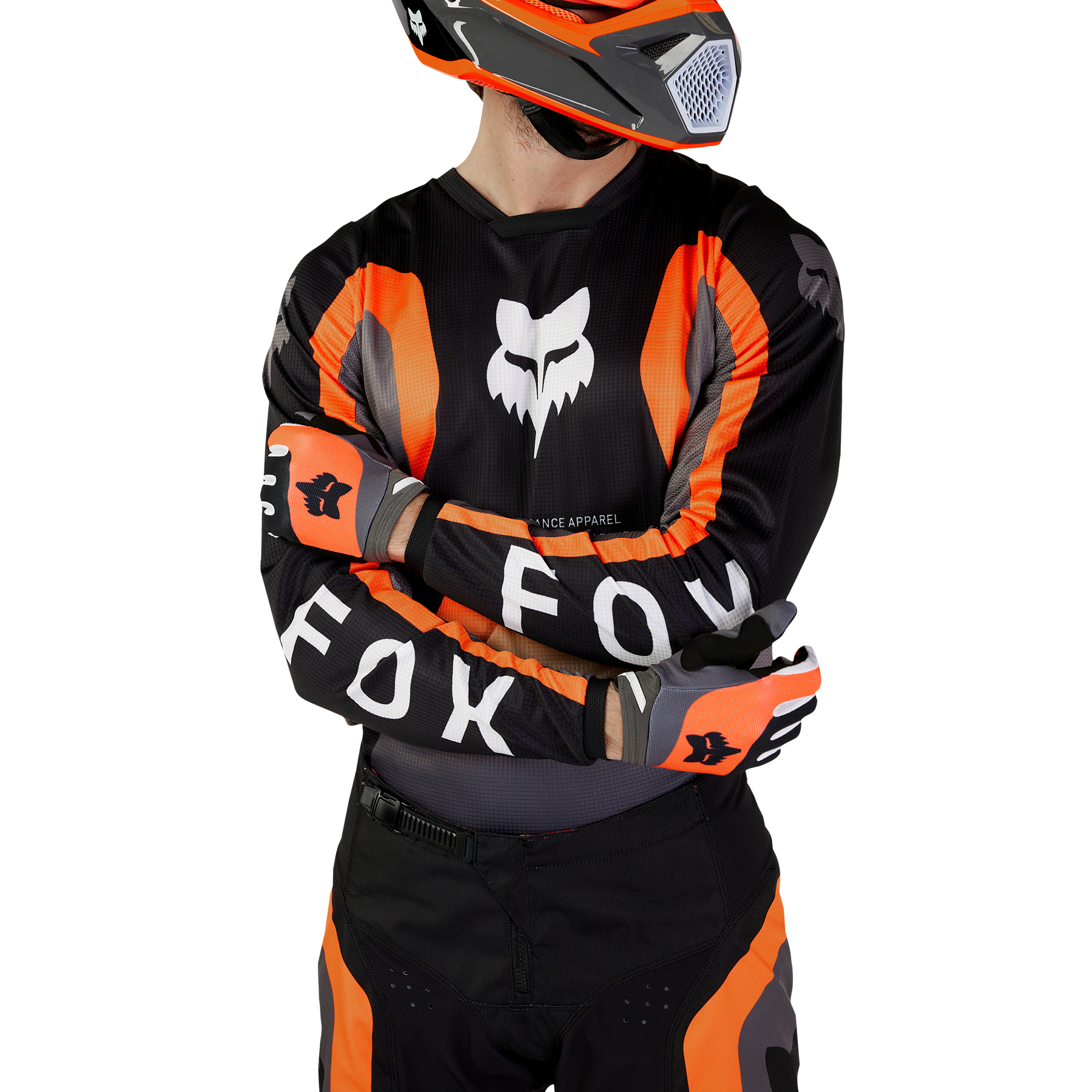 FOX 180 Ballast Jersey - Black/Grey MX24