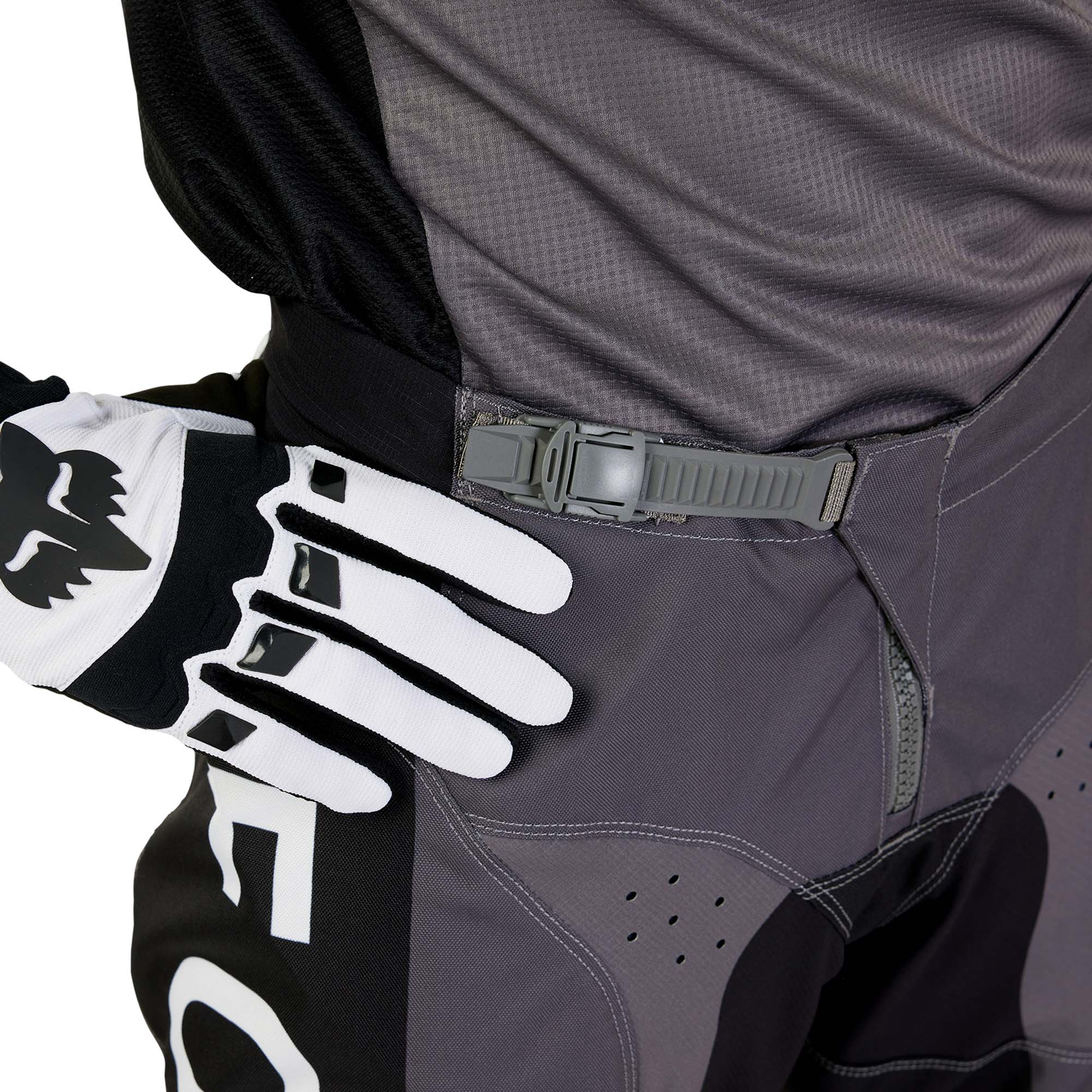 FOX 180 Nitro Pant - Extd Sizes - 32, Black/Grey MX24