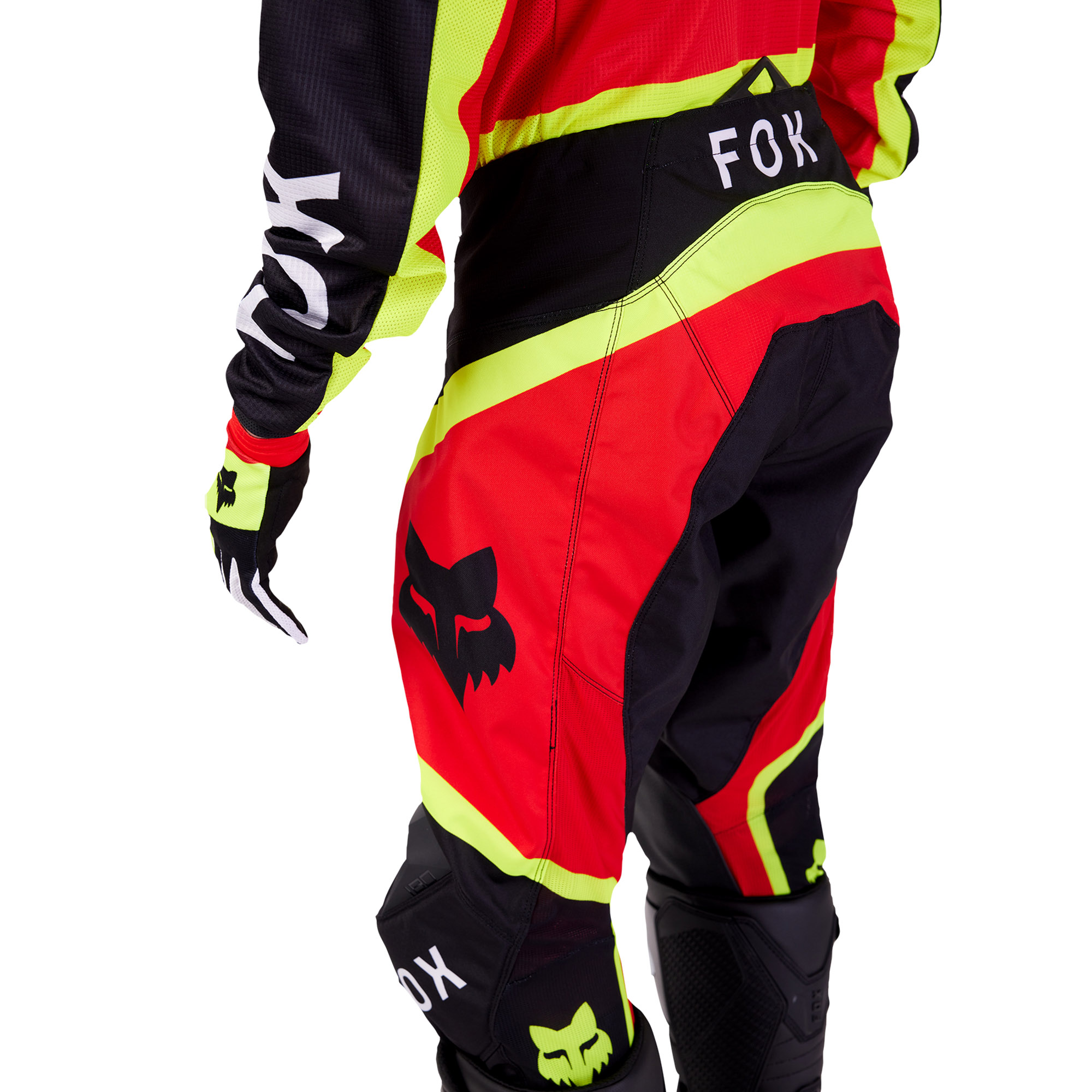 FOX 180 Ballast Pant - 32, Black/Red MX24