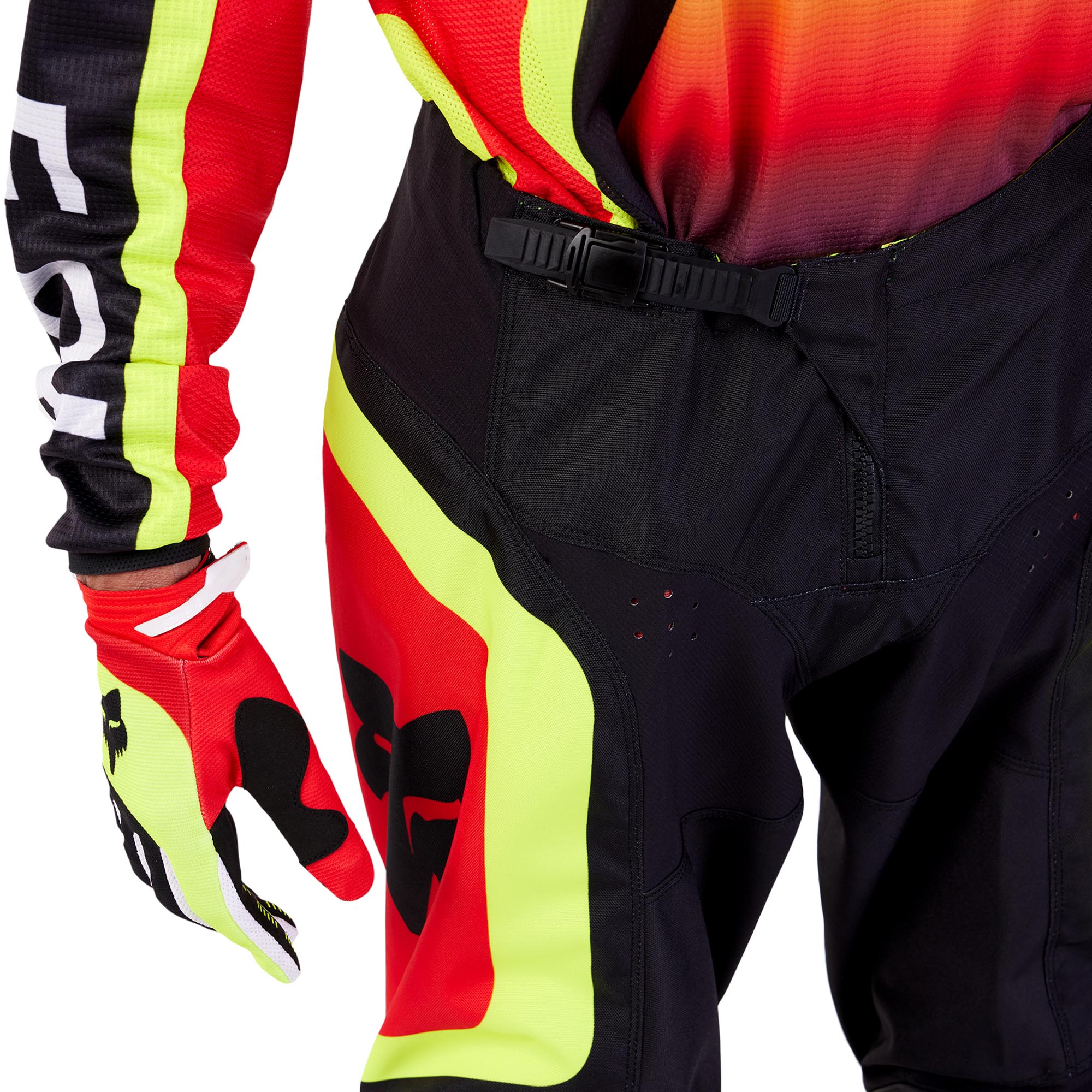 FOX 180 Ballast Pant - 32, Black/Red MX24