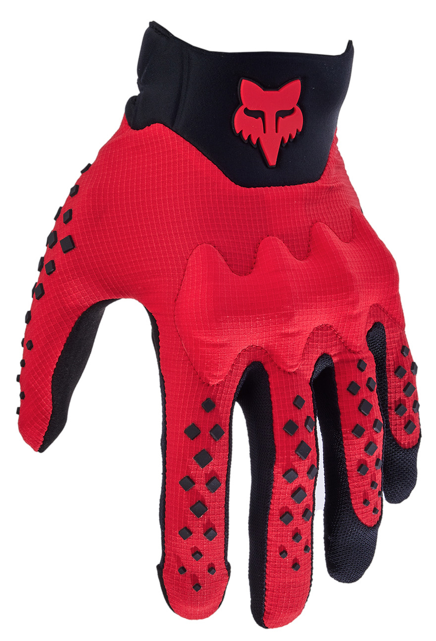 FOX Bomber Lt Glove Ce - S, Fluo RED MX24
