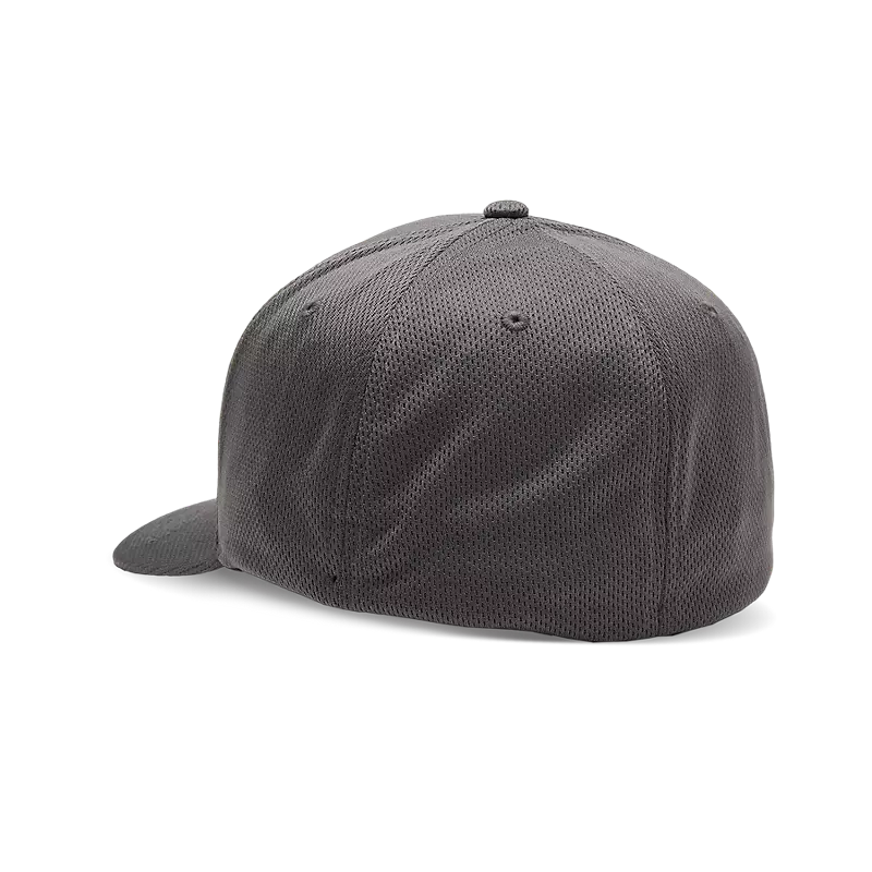 FOX Head Tech Flexfit Hat, Steel Grey