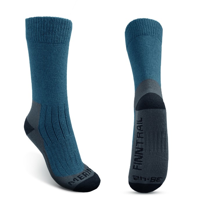 Finntrail Thermal Socks Merino Blue 39-42