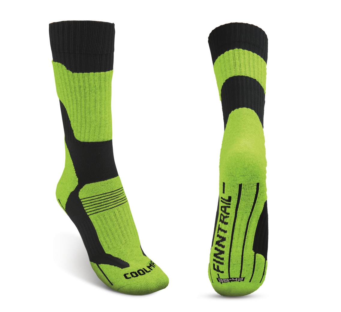 Finntrail Thermal Socks Coolmax Lime 39-42