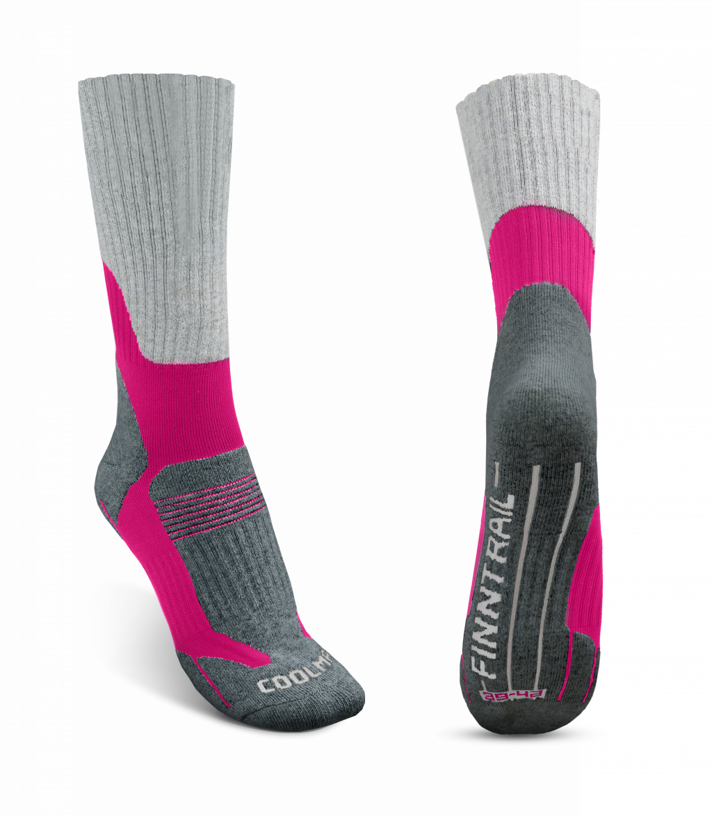 Finntrail Thermal Socks Coolmax Pink 36-39