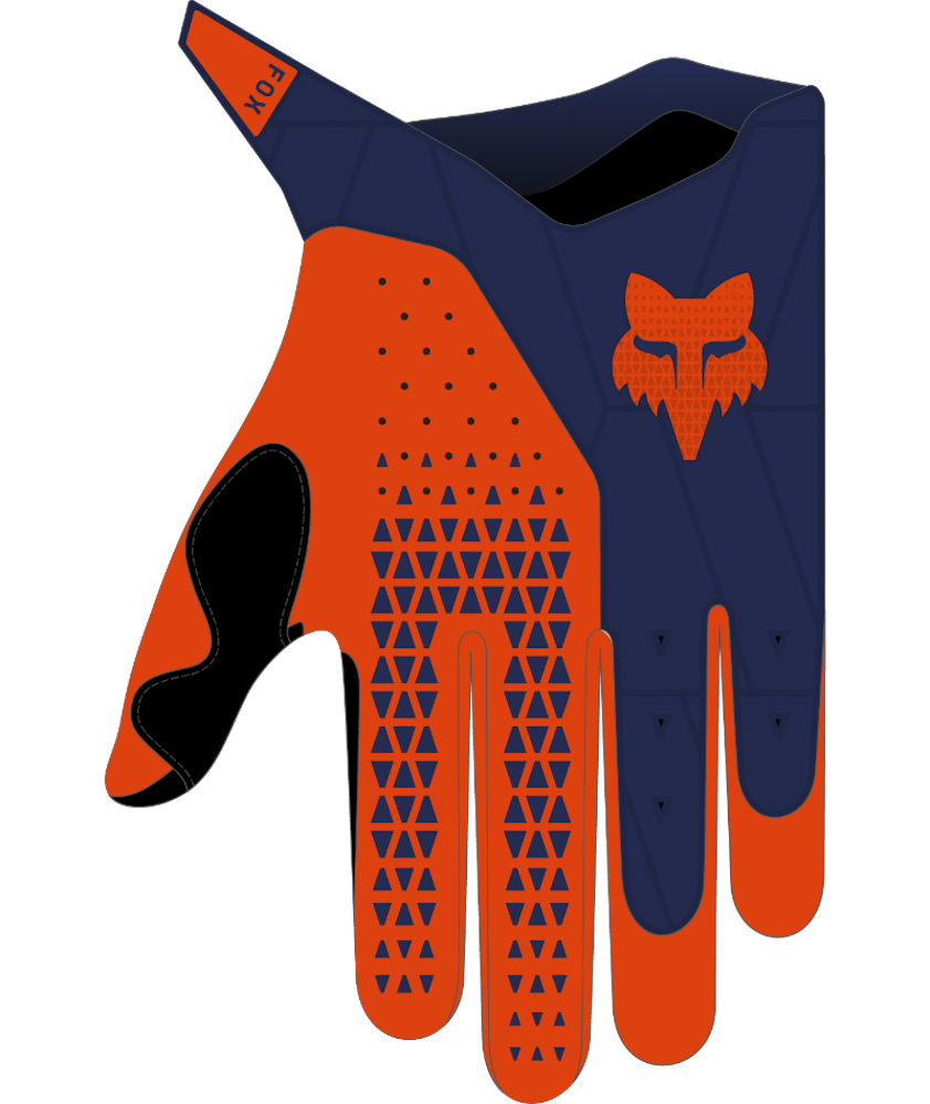 FOX Pawtector Glove - Navy/Orange