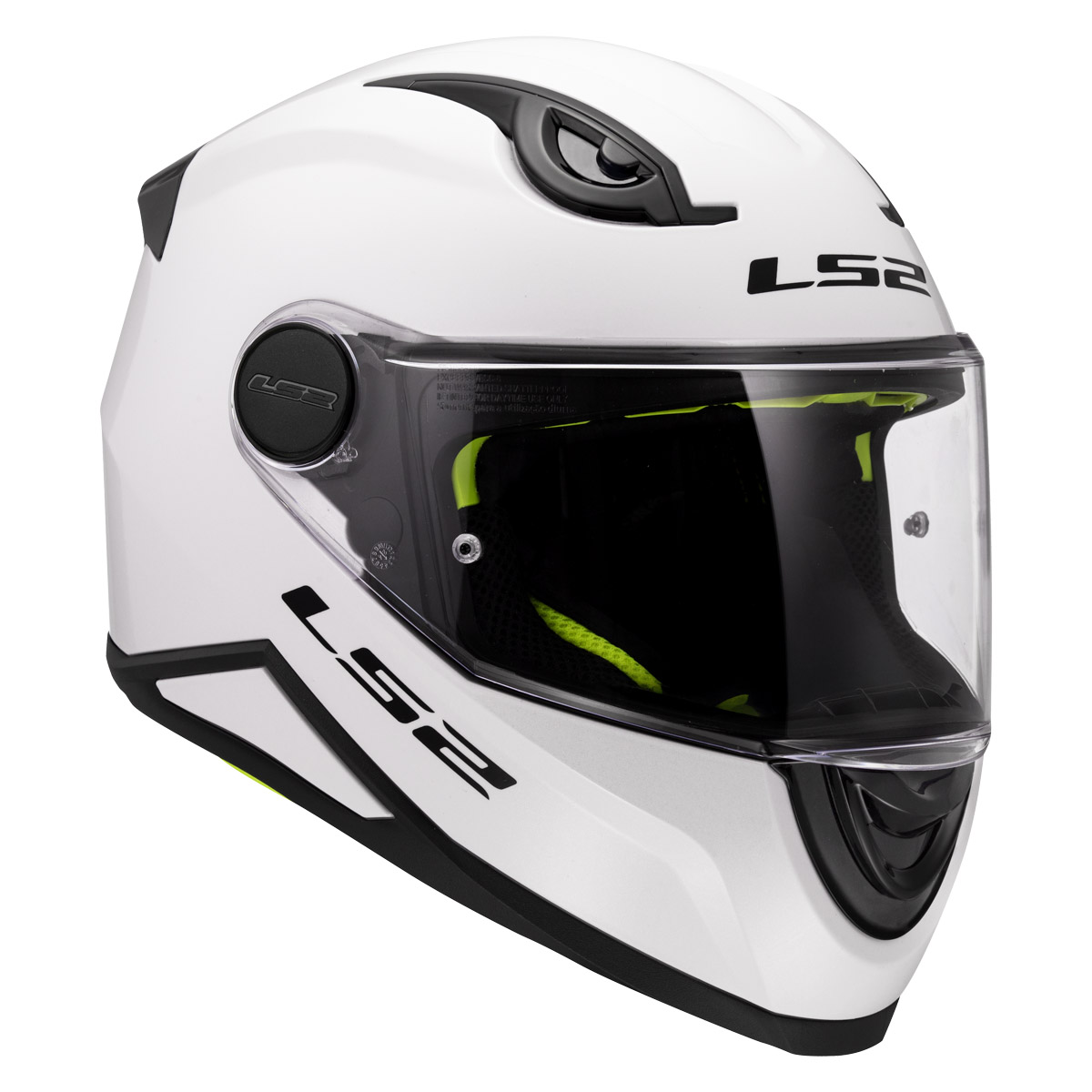 LS2 FF812 KID SOLID WHITE S