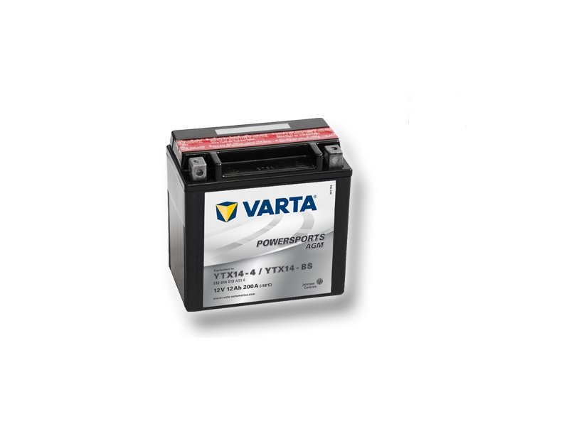 Varta 12V/12Ah - moto LF (YTX14-4/YTX14-BS)