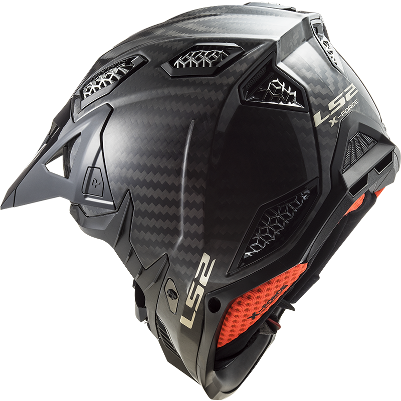 LS2 MX703 C X-FORCE GLOSS CARBON-06 S
