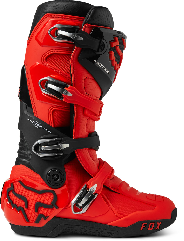 FOX Motion Boot  - 14, Fluo RED MX23