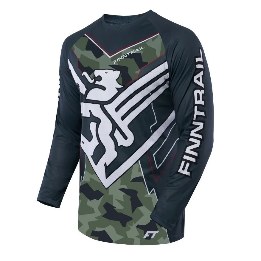 Finntrail Jersey CamoArmy M