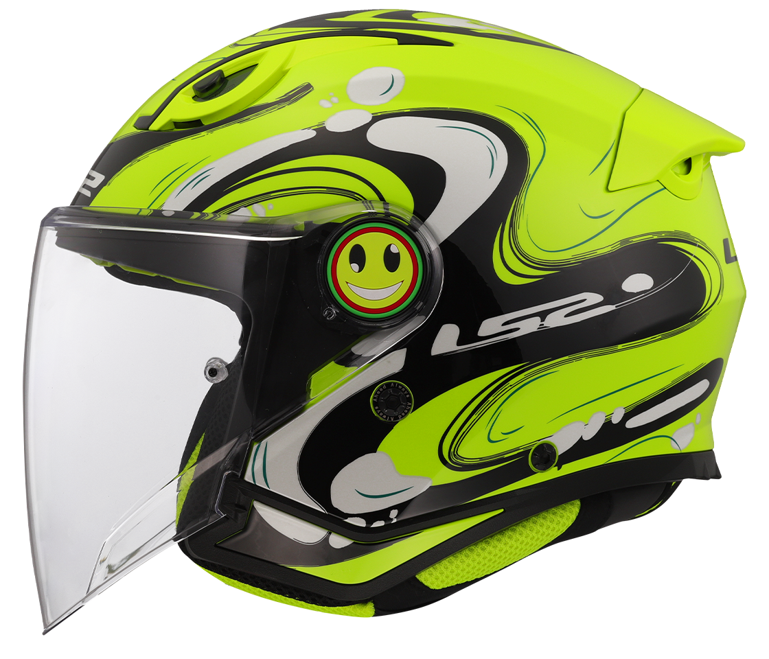 LS2 OF622 FUNNY II GLUP H-VIS YELLOW L