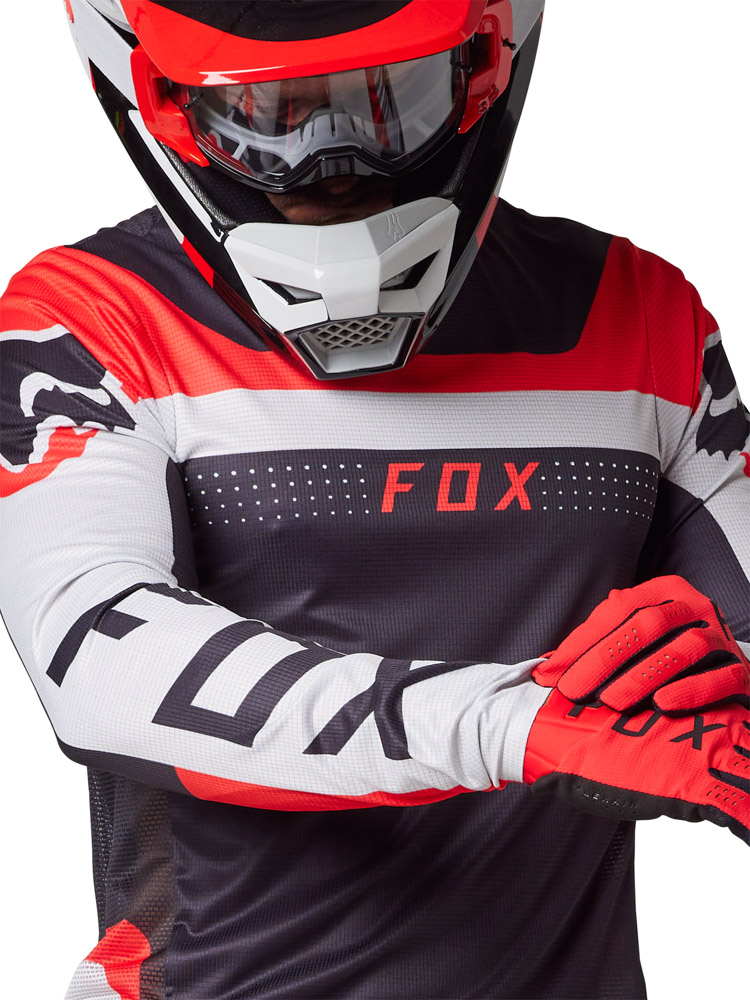 FOX Flexair Efekt Jersey  - XL, Fluo RED MX23