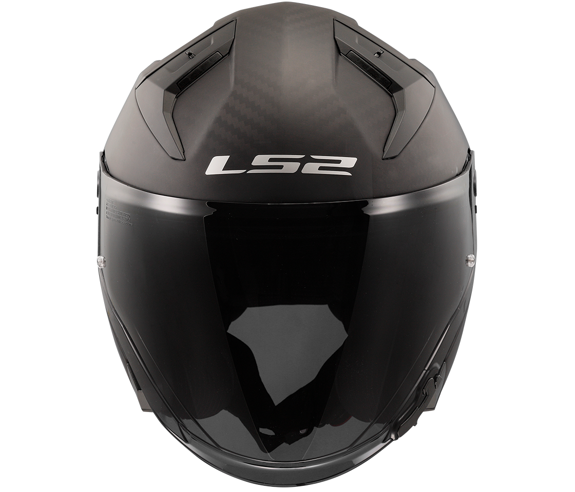 LS2 OF603 INFINITY II MATT CARBON-06 XL