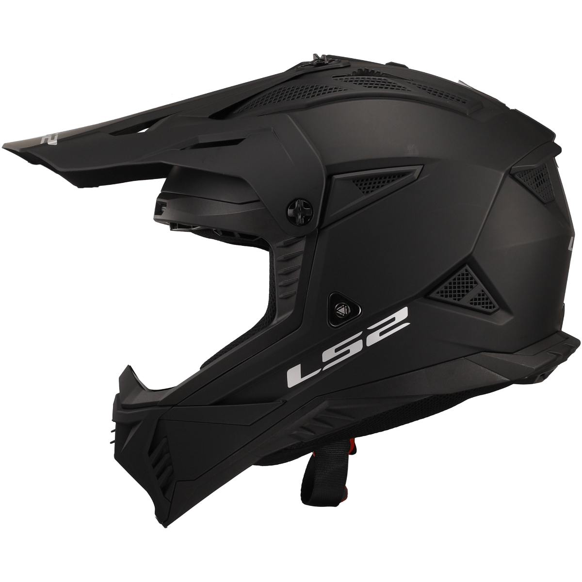 LS2 MX708 FAST II SOLID MATT BLACK-06 L