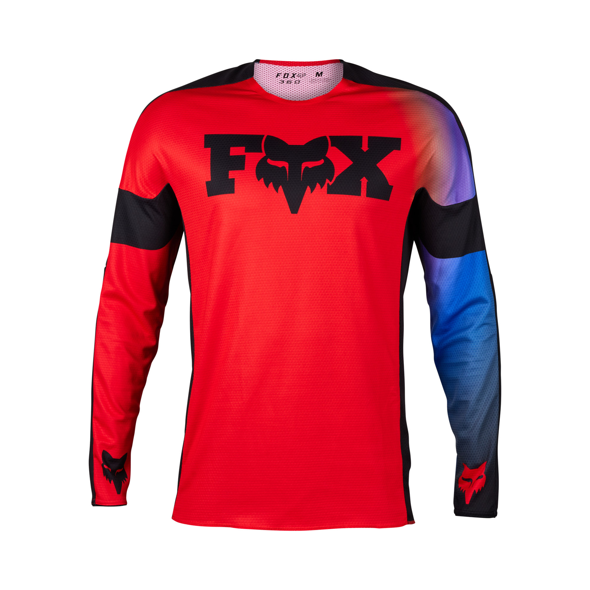 FOX 360 Streak Jersey - L, Fluo RED MX24