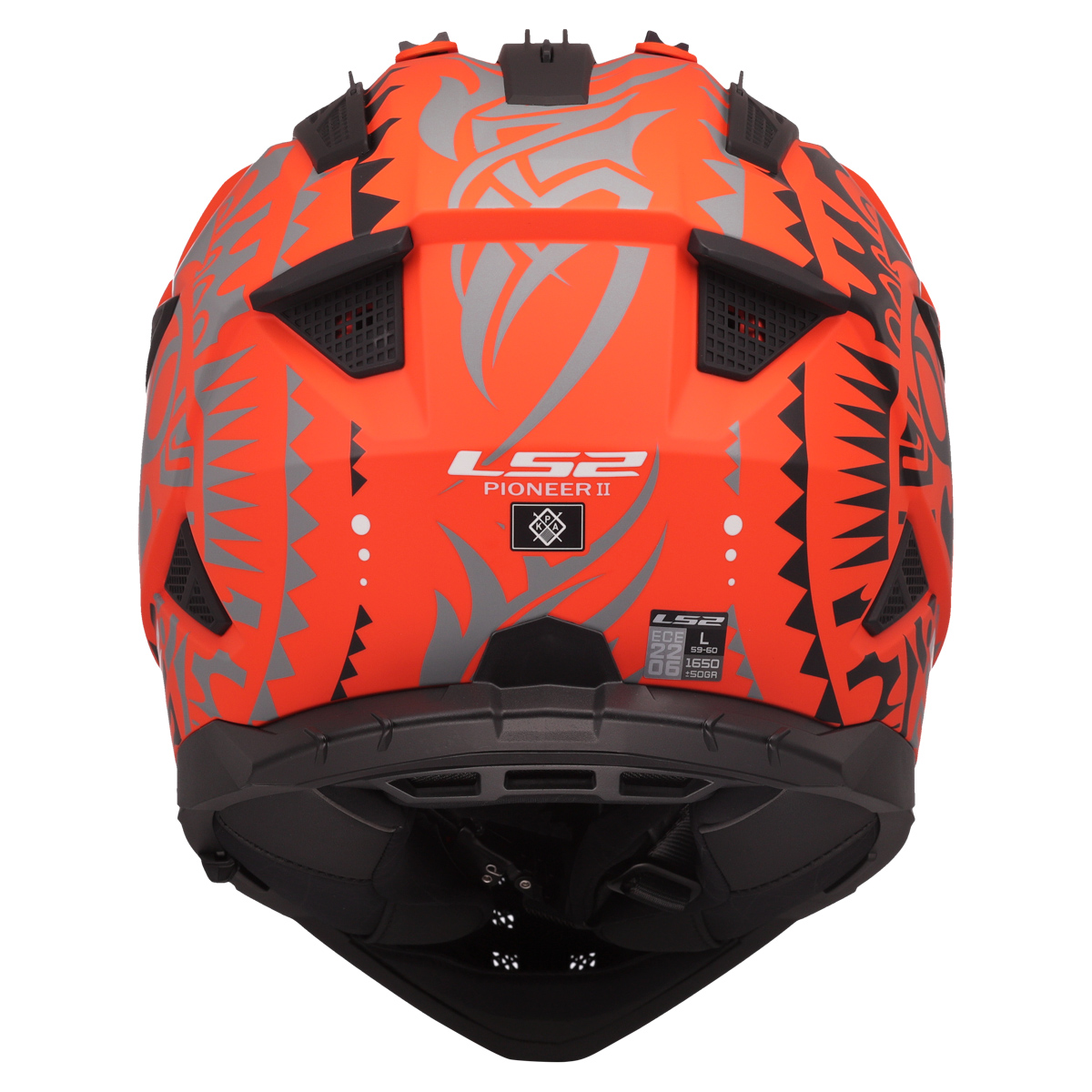 LS2 MX702 PIONEER II RANGI ORANGE-06 XXL