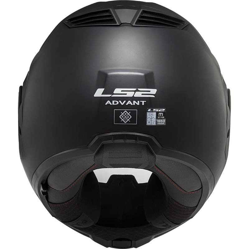 LS2 FF906 ADVANT SOLID MATT BLACK-06 XL