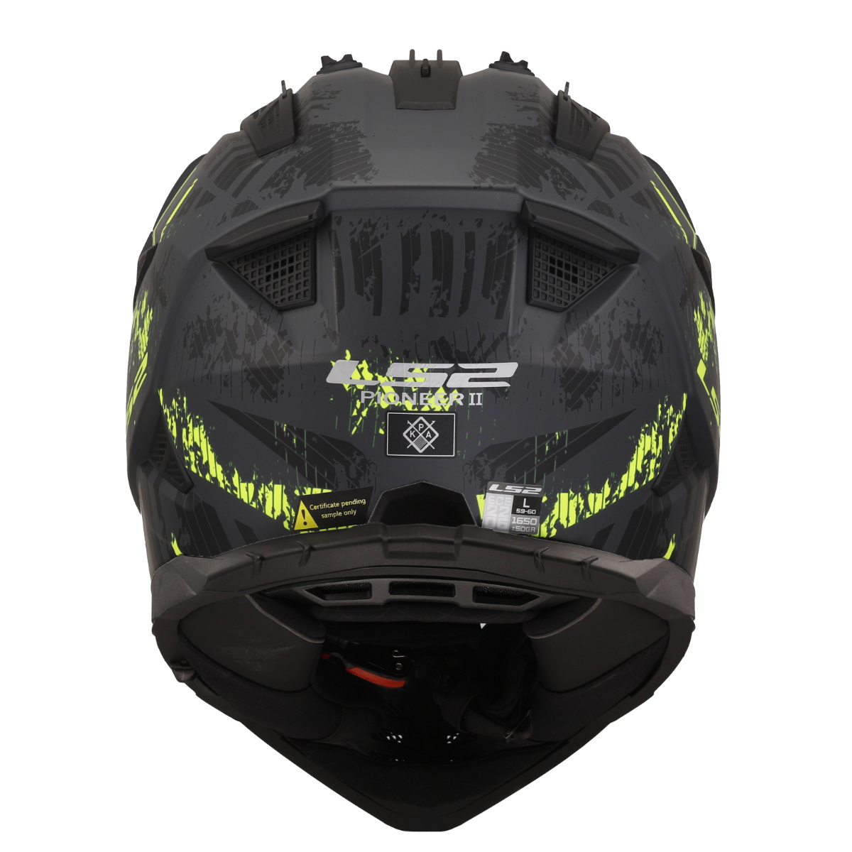 LS2 MX702 PIONEER II CRAZY M.BLACK H-V YELL.-06 L
