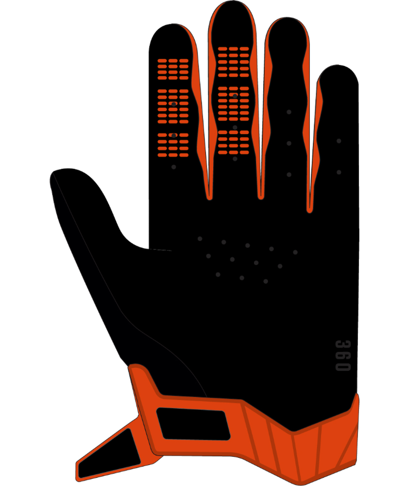 FOX 360 Glove - XL, Fluo Orange MX24