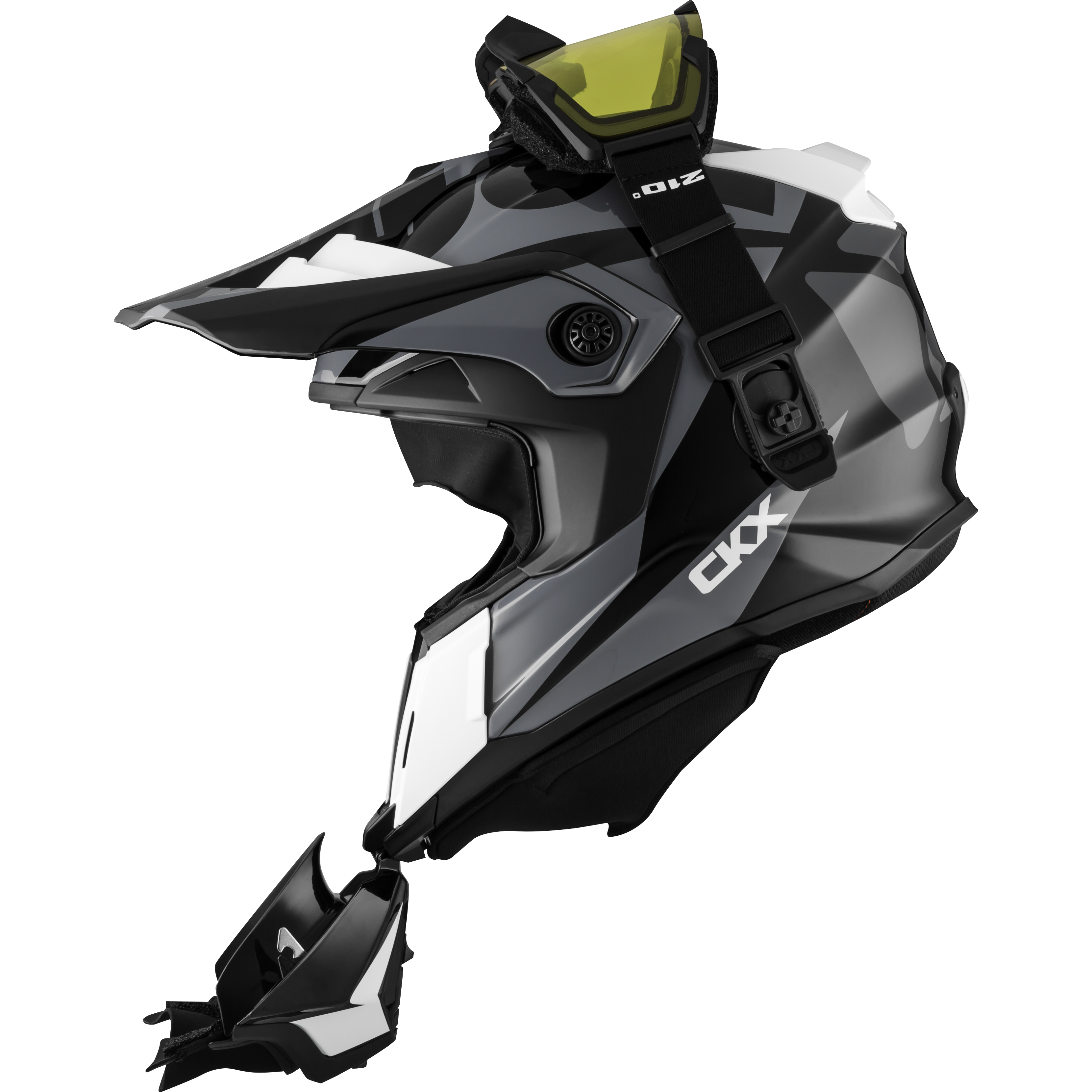 CKX HELM TITAN ORI DL SIDEHILL WH XS