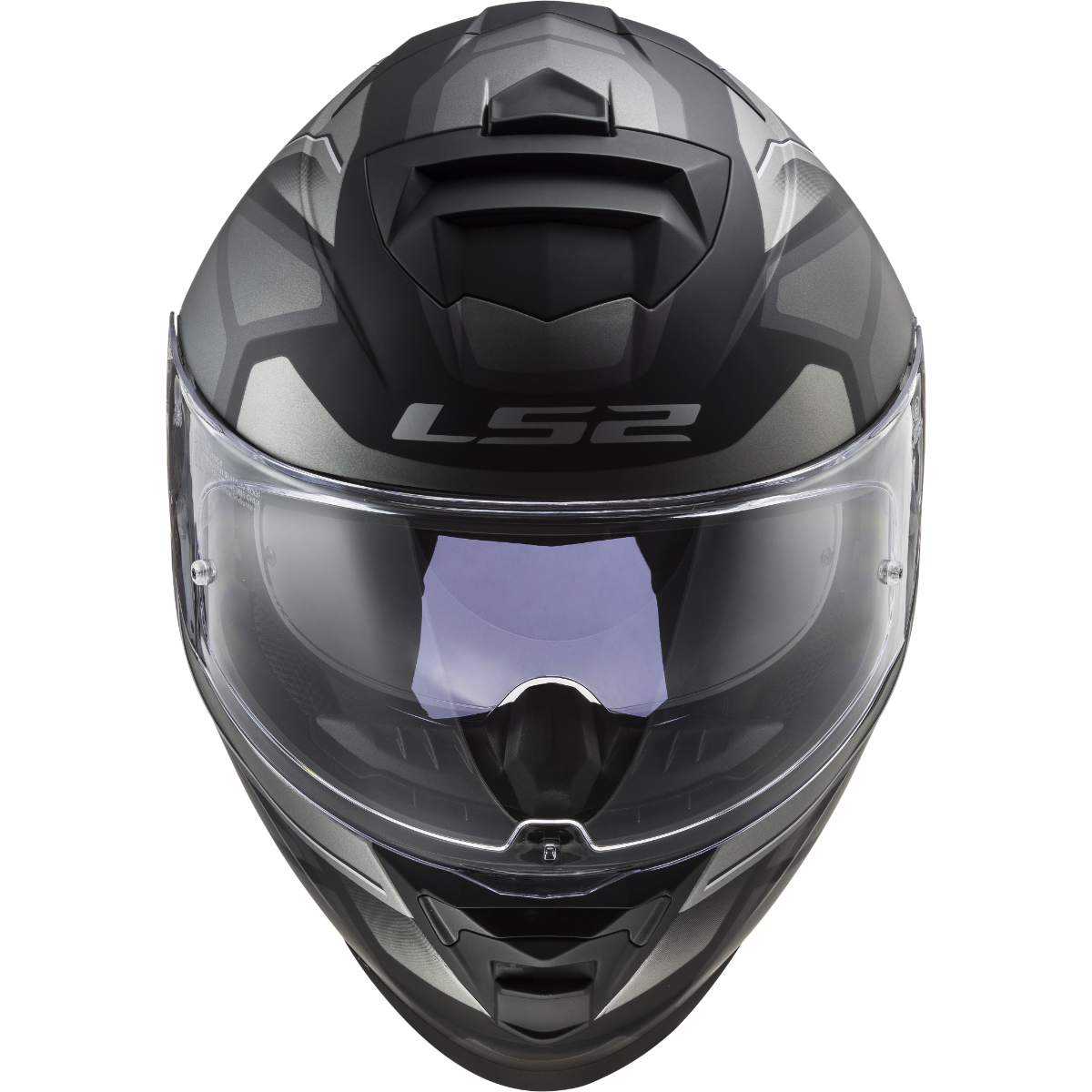 LS2 FF800 STORM II FASTER MATT TITANIUM-06 XS