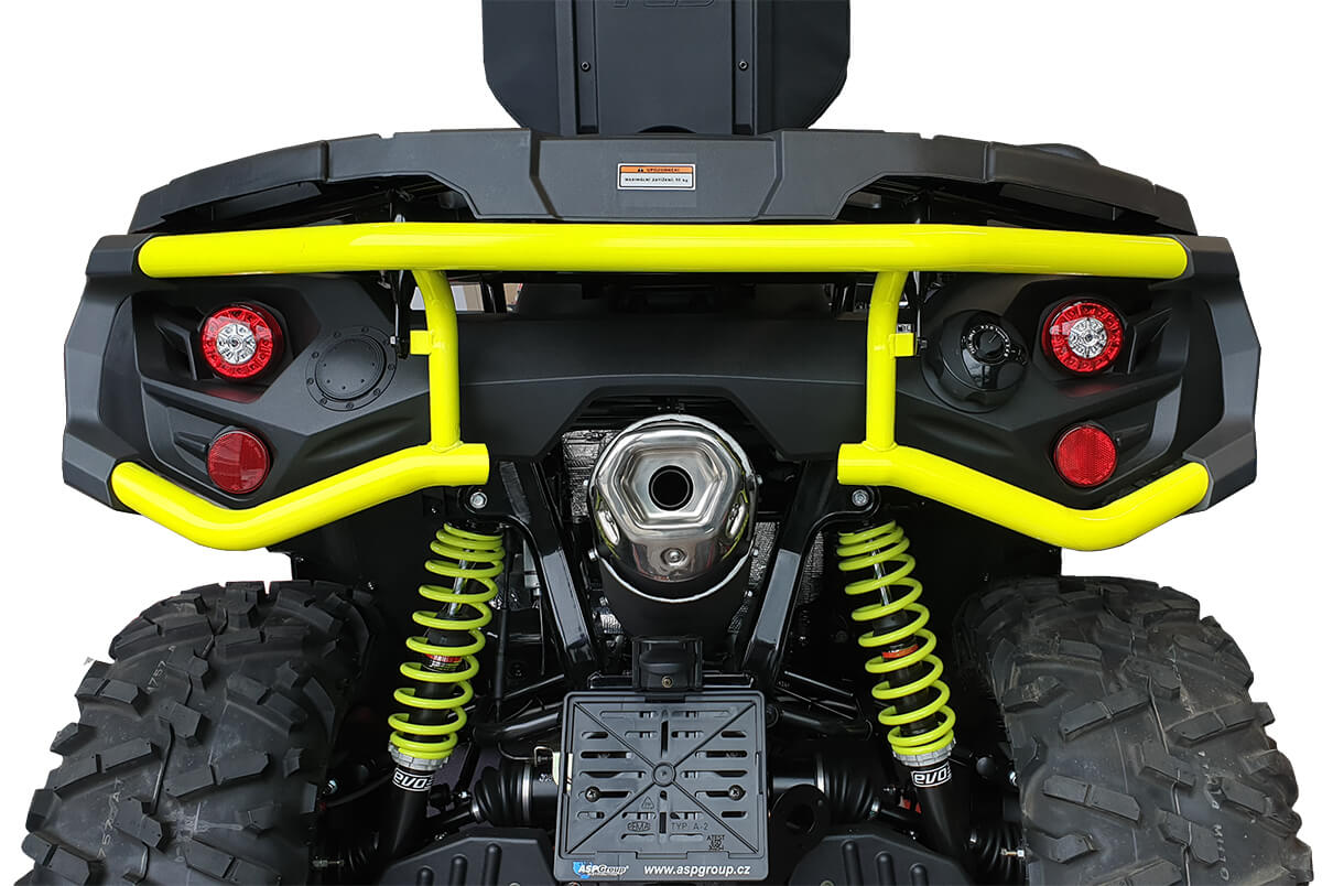 TGB BLADE 600 LTX and 1000 LTX REAR PROTECTION BUMPER(STEEL)(FLO. YELLOW)
