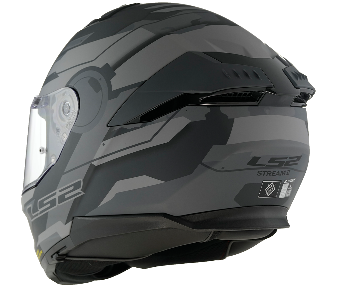 LS2 FF808 STREAM II SHADOW M.TITANIUM GREY-06 L