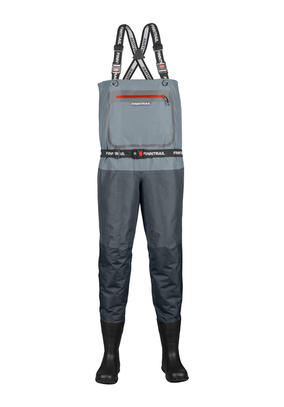 Finntrail Waders Airman Grey