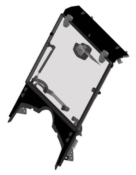 Fix windshield with wiper, washer KYMCO UXV 500i/700i
