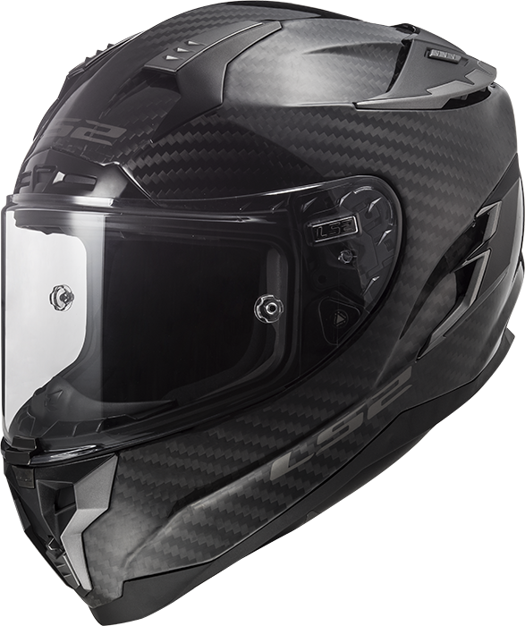 LS2 FF327 CHALLENGER C CARBON SOLID