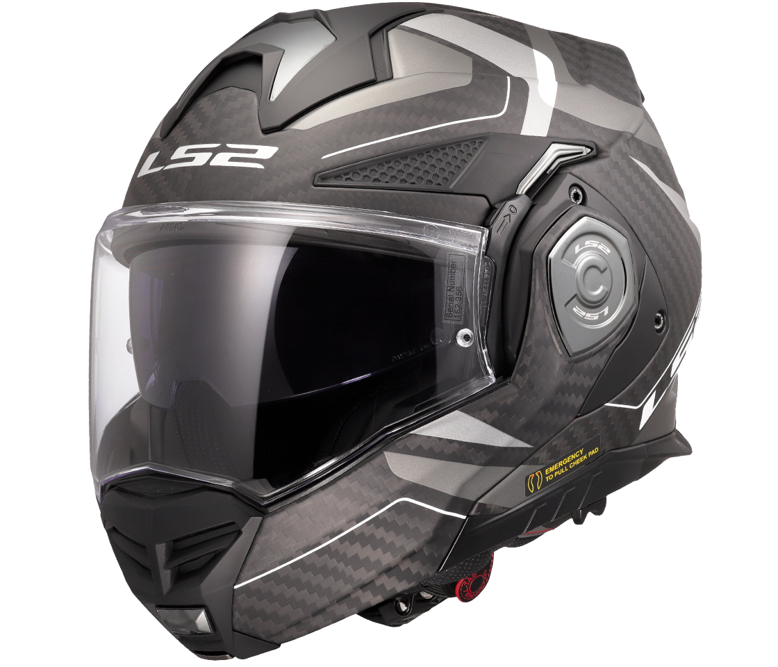 LS2 FF901 ADVANT X C HORIZON SILVER GREY-06 L