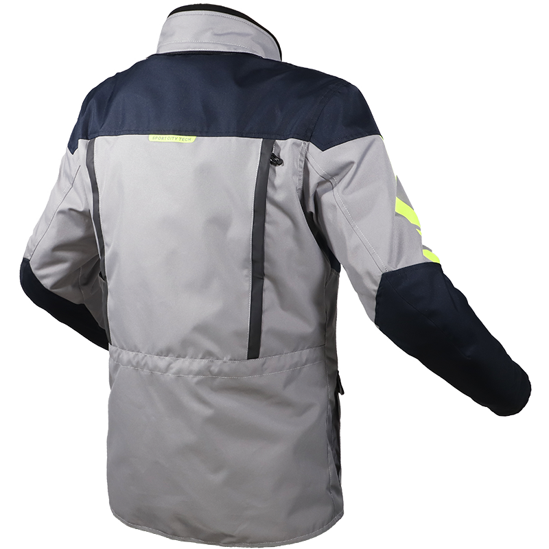 LS2 METROPOLIS EVO MAN JACKET TITANIUM YELLOW XL