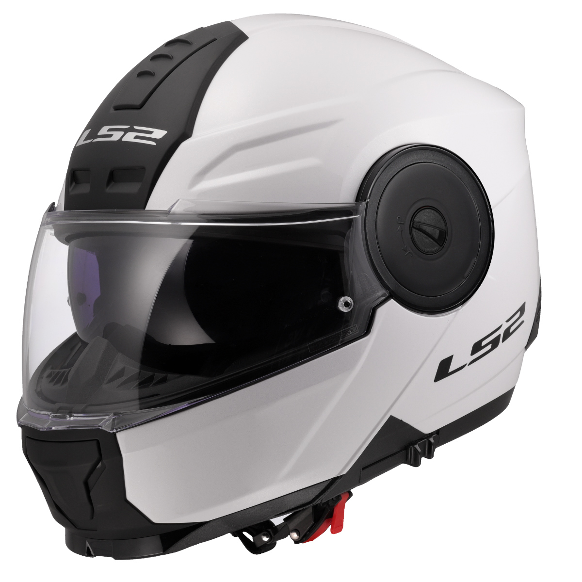 LS2 FF902 SCOPE II SOLID GLOSS WHITE-06 L