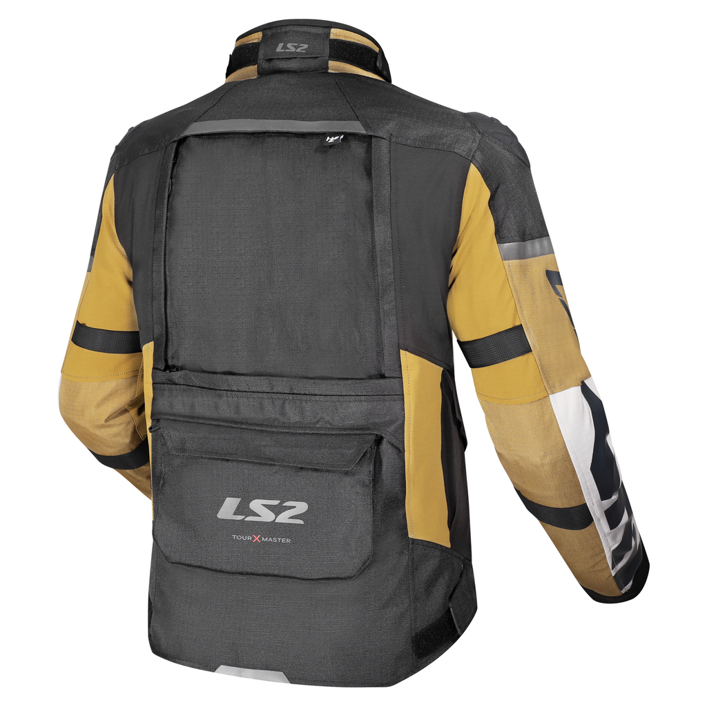 LS2 X-MASTER MAN JACKET SAND BLACK GREY XXL