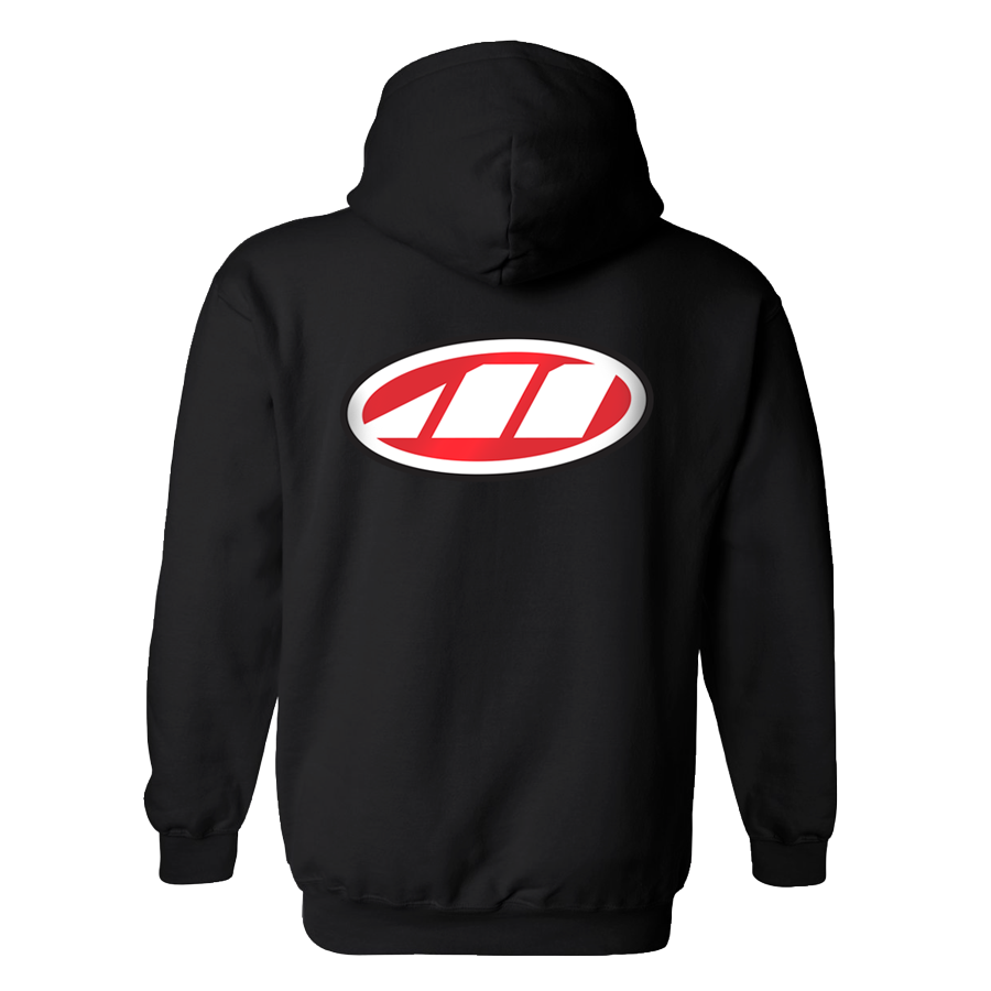 MAXIMA Logo Pullover Hoodie / Black / XX-Large