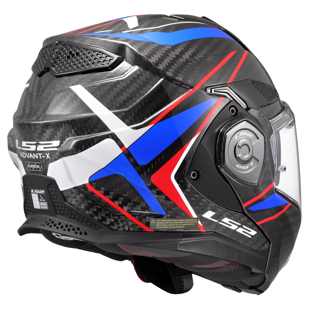 LS2 FF901 ADVANT X C FUTURE II WHITE BLUE-06 M