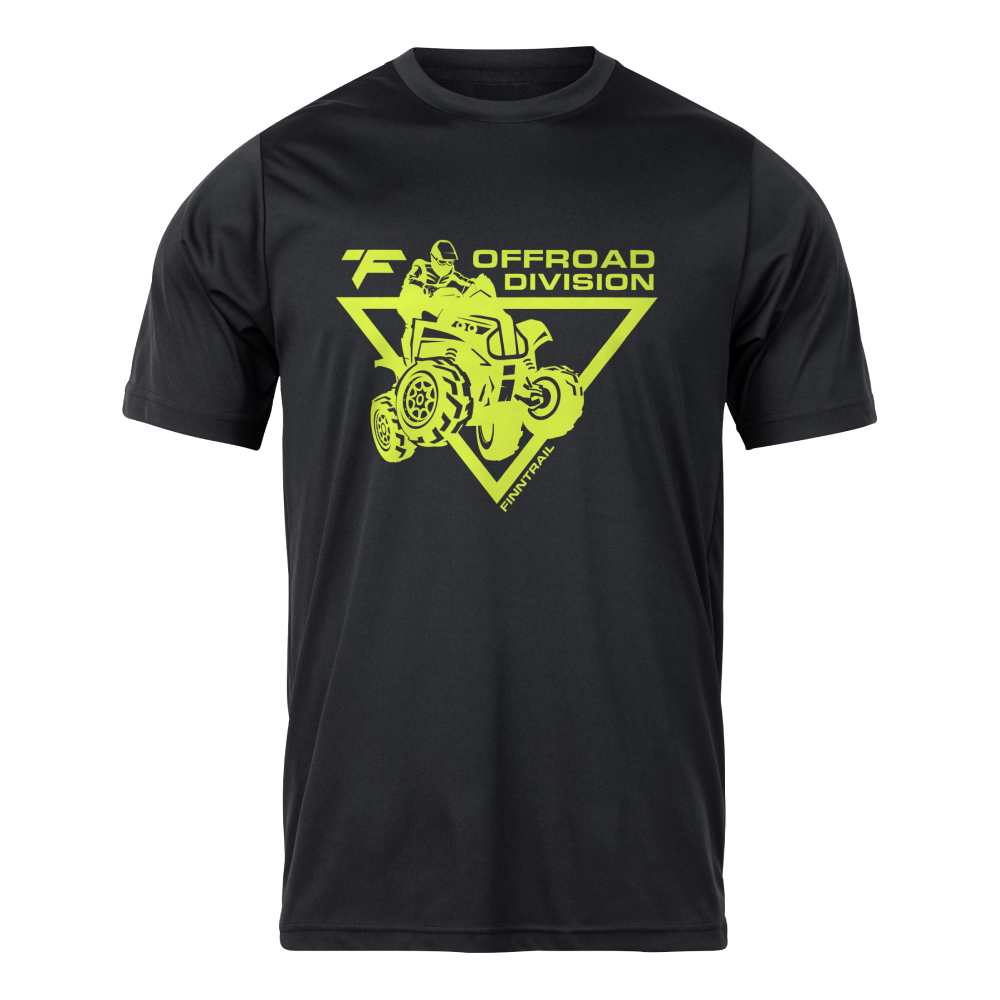 Finntrail T-shirt ATV BlackYellow L
