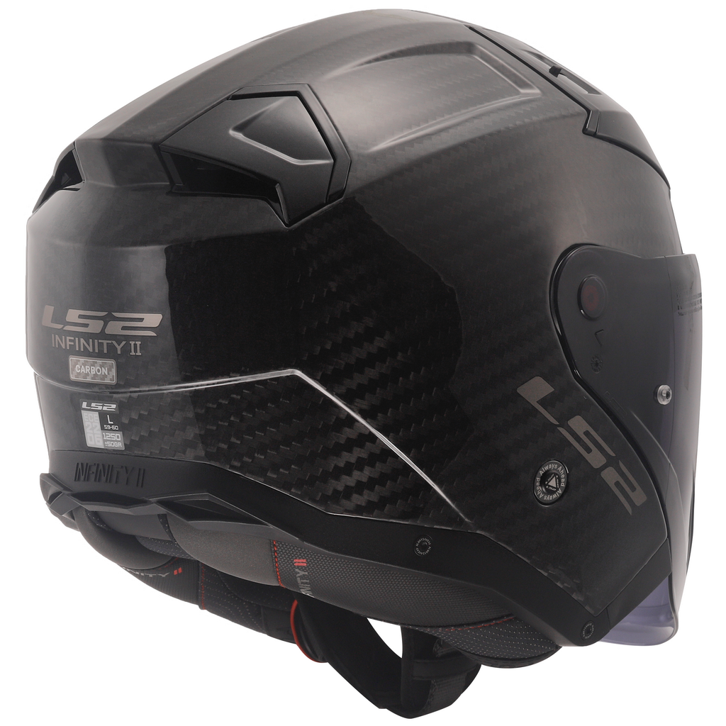 LS2 OF603 INFINITY II GLOSS CARBON-06 S