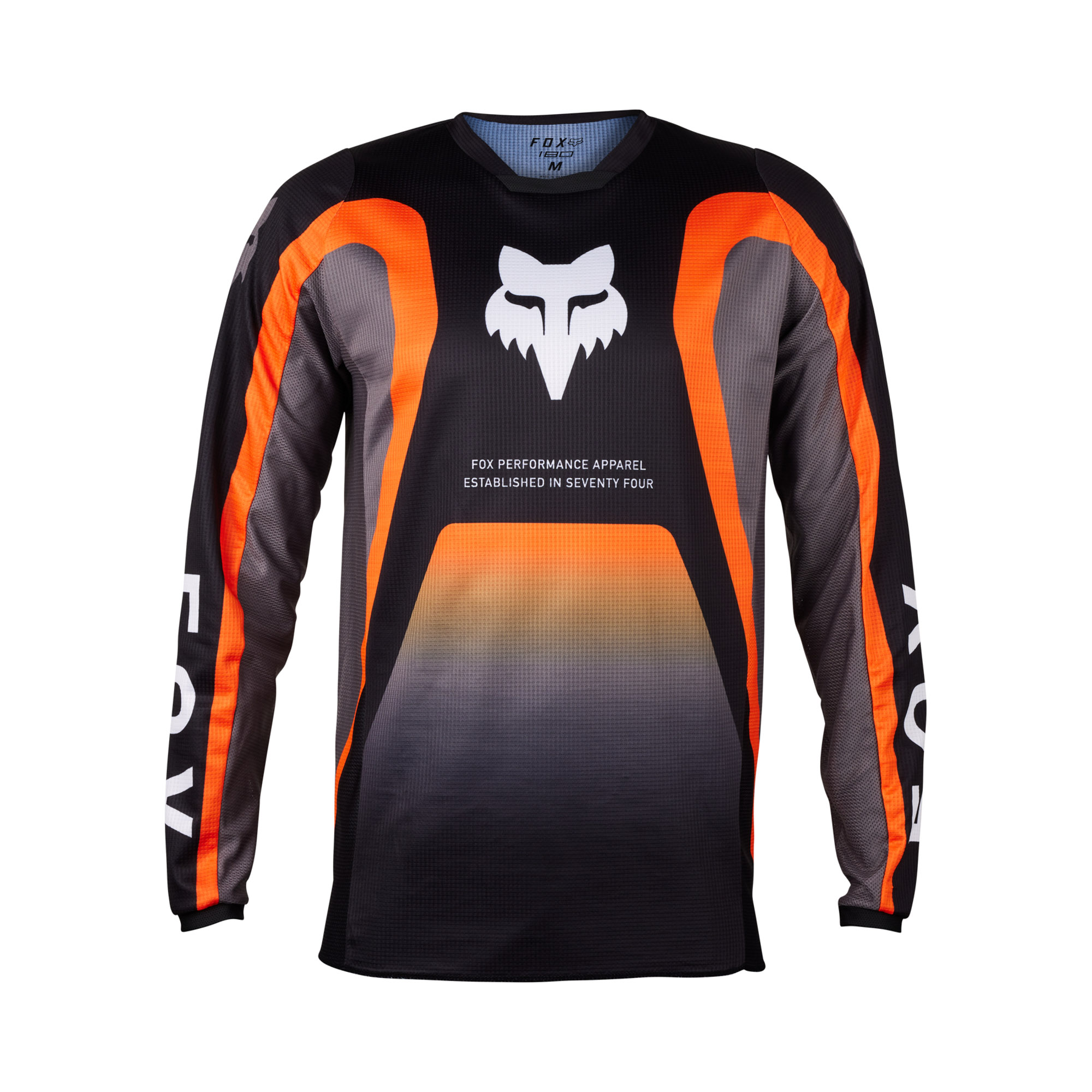 FOX 180 Ballast Jersey - XL, Black/Grey MX24