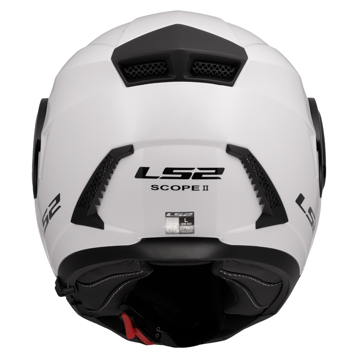 LS2 FF902 SCOPE II SOLID GLOSS WHITE-06 S